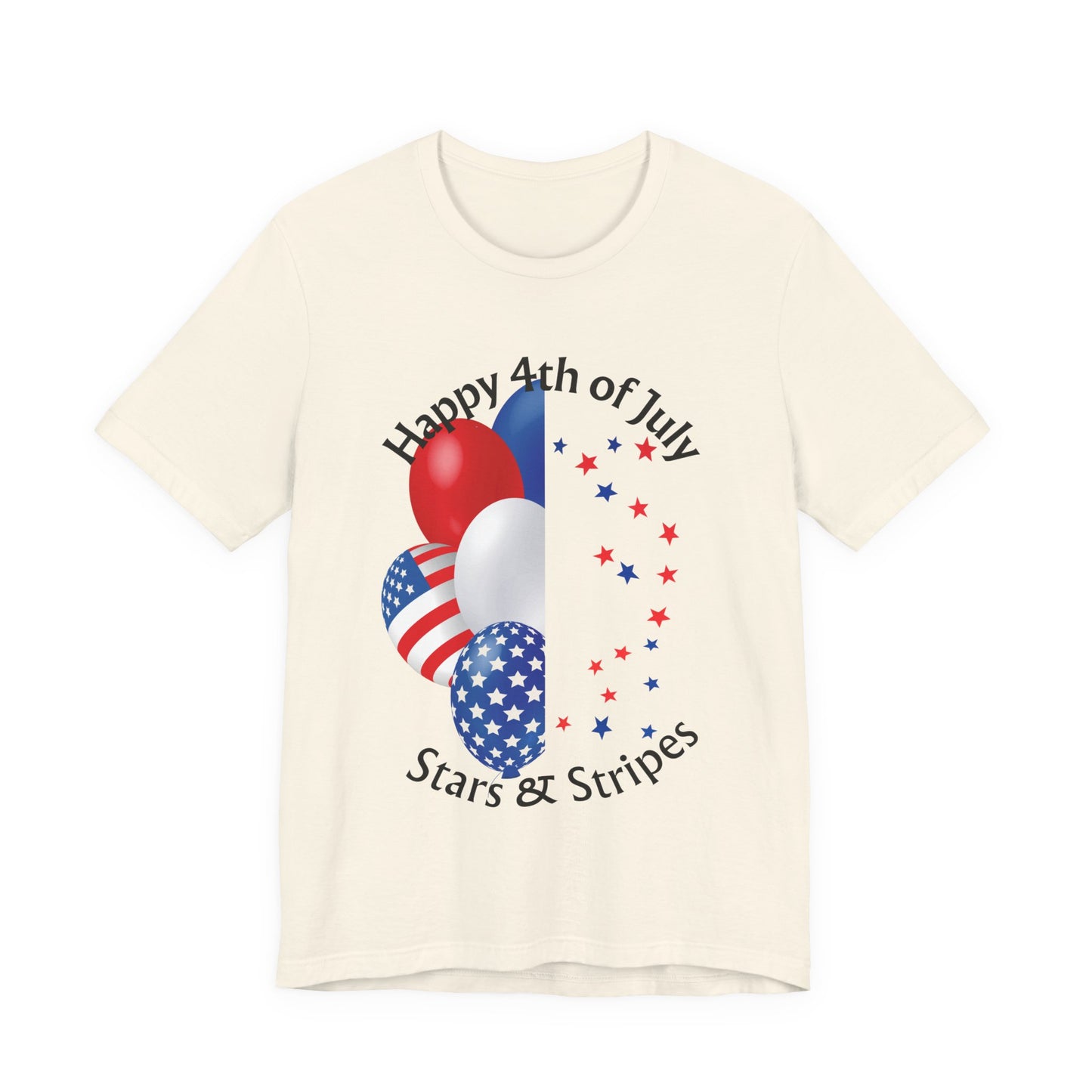 Happy 4th of July Stars Tee