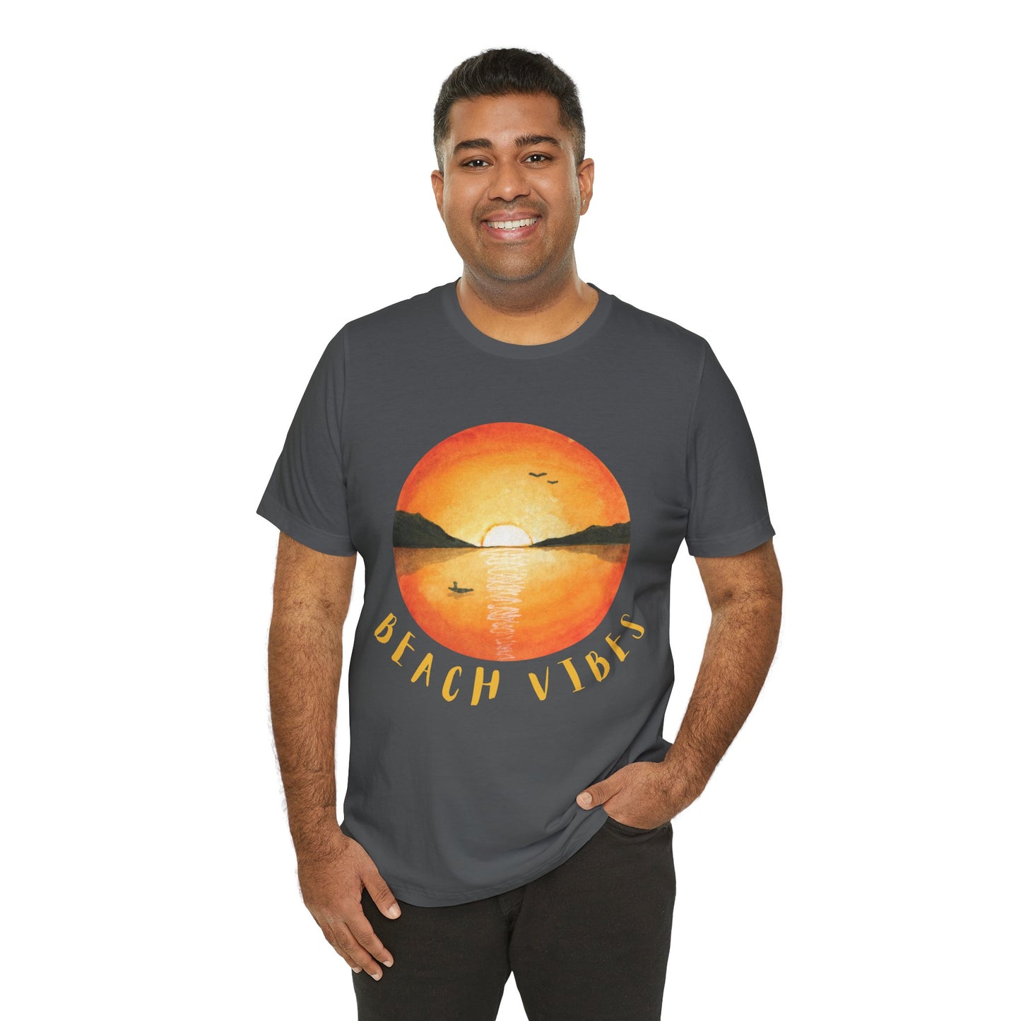 Beach Vibes Unisex Jersey Tee