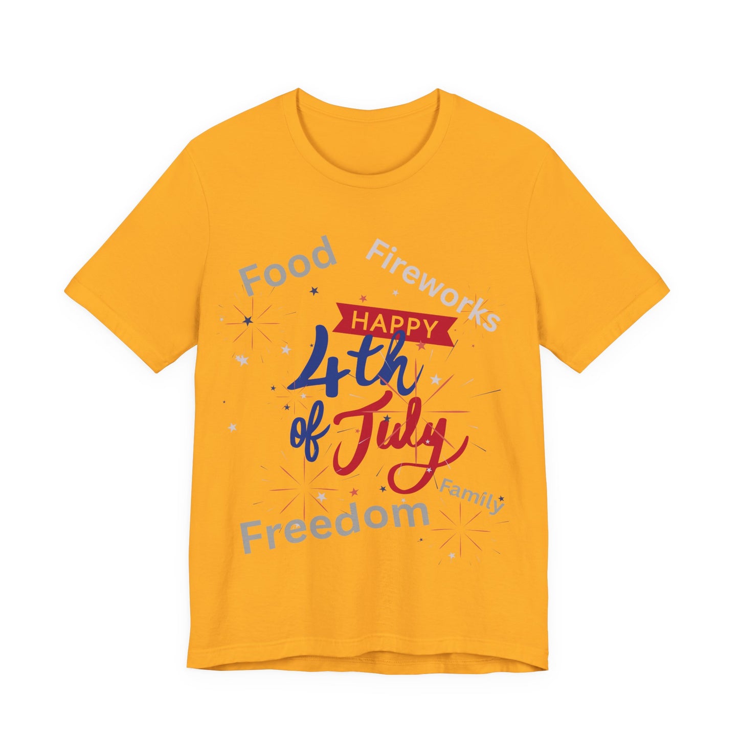 Happy 4th of July Fireworks Tee