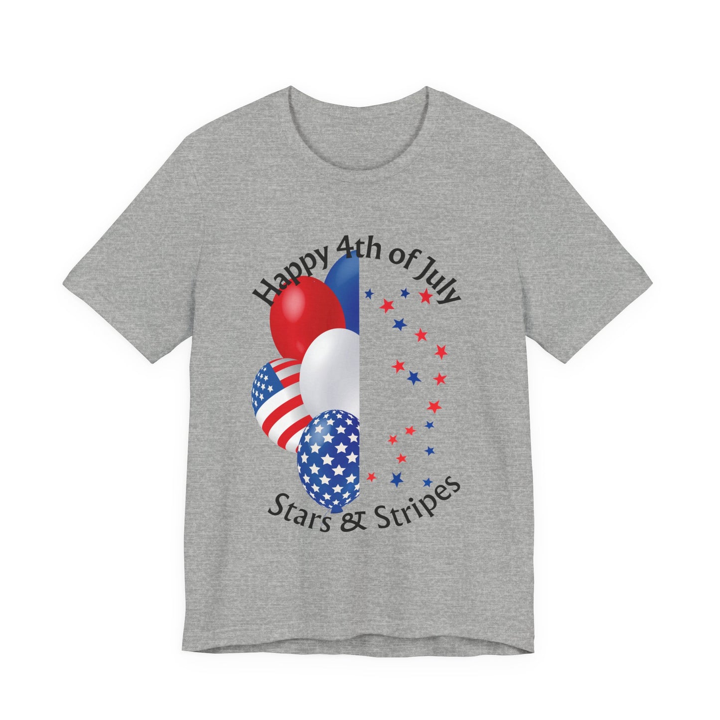Happy 4th of July Stars Tee