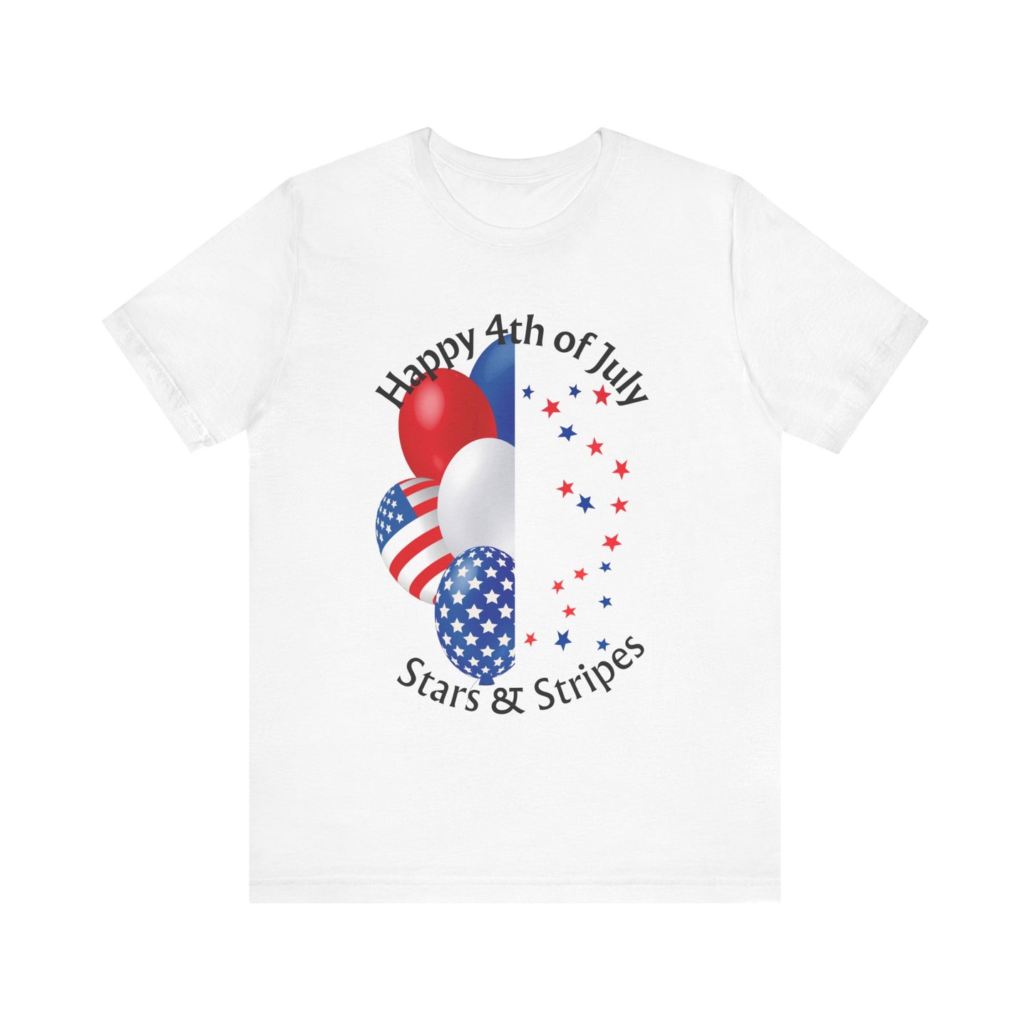 Happy 4th of July Stars Tee