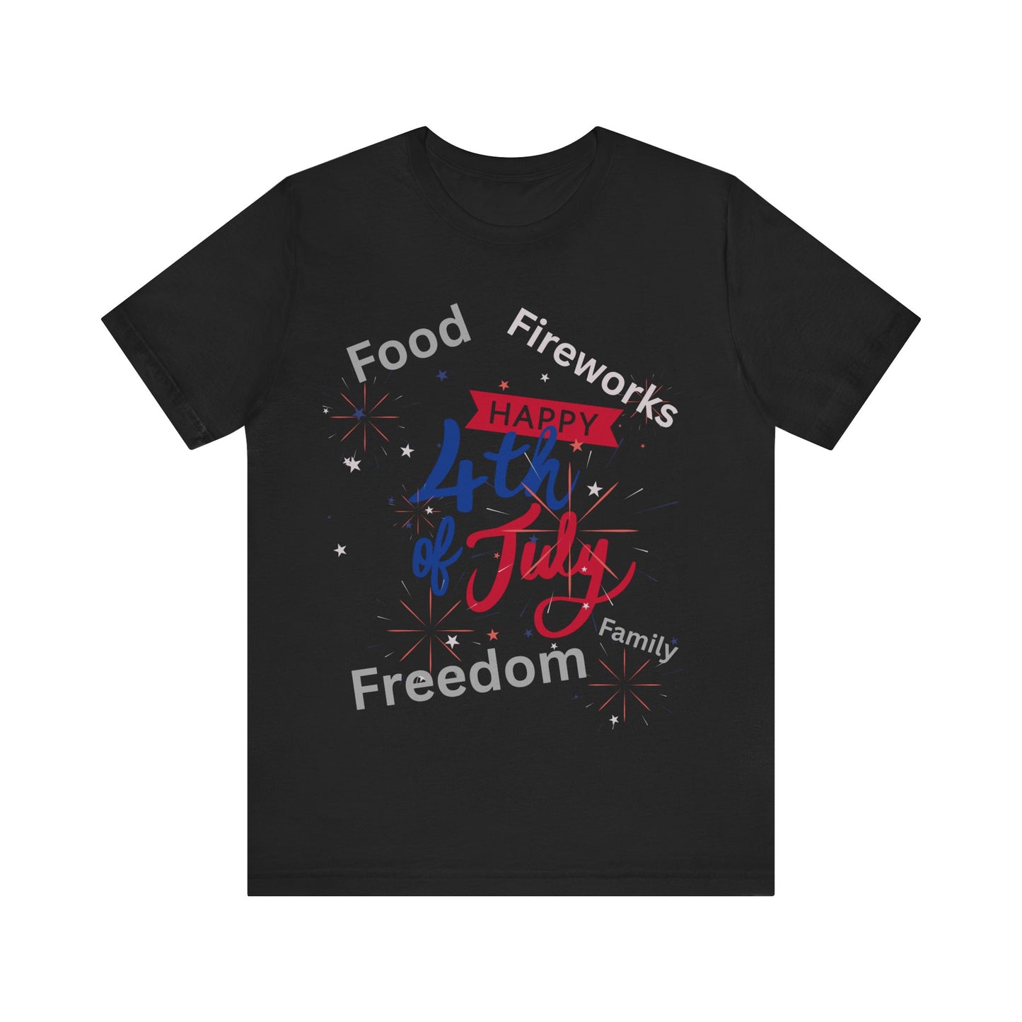Happy 4th of July Fireworks Tee