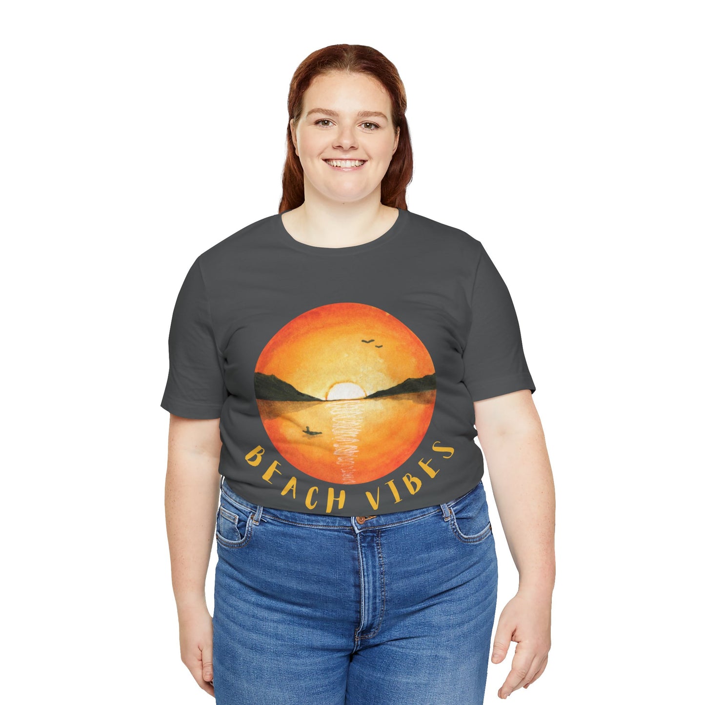 Beach Vibes Unisex Jersey Tee