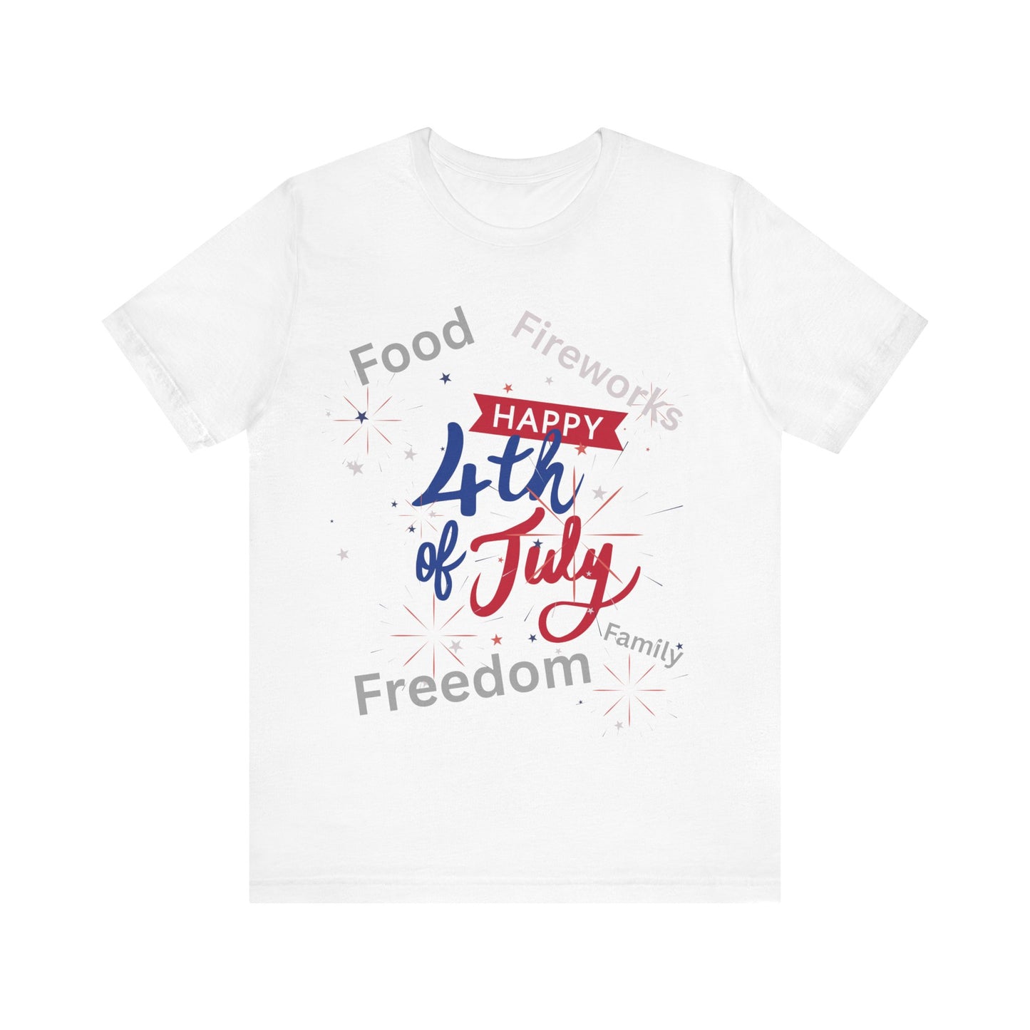 Happy 4th of July Fireworks Tee