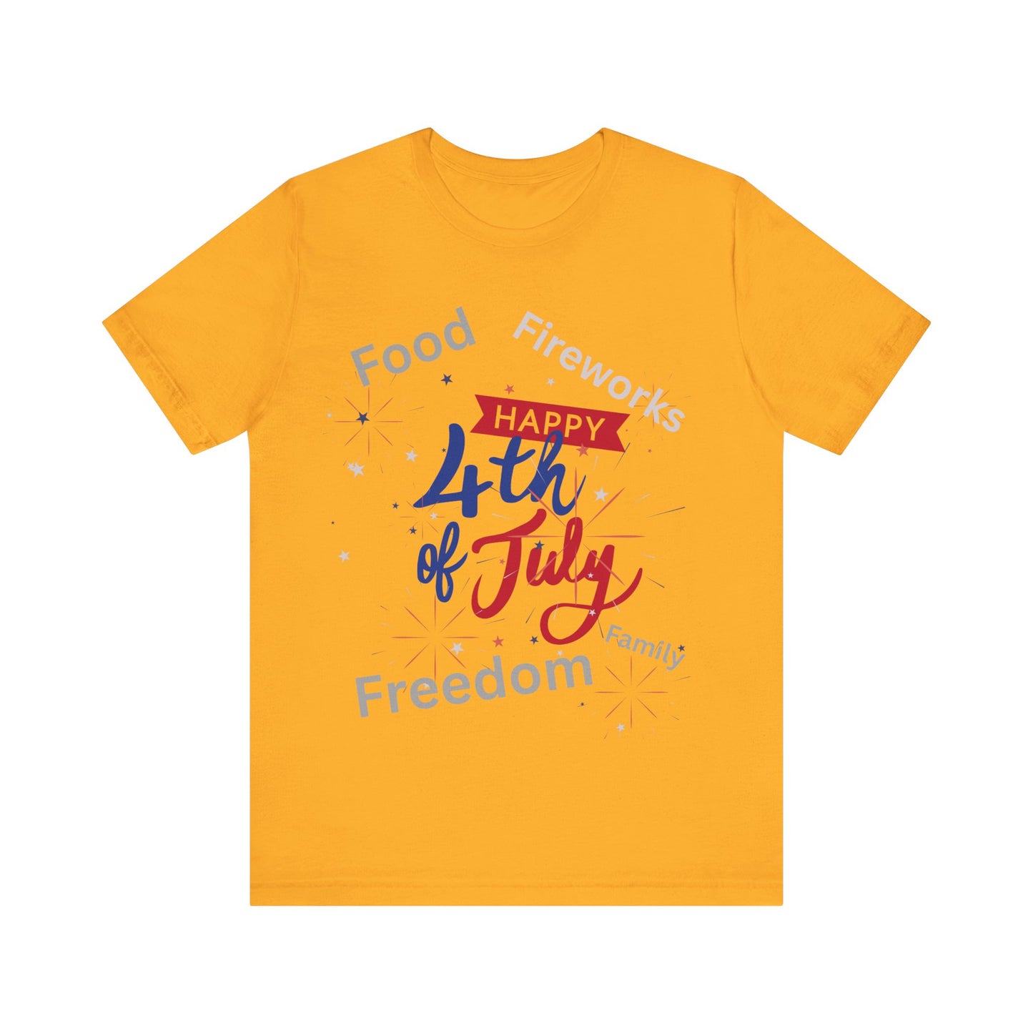 Happy 4th of July Fireworks Tee