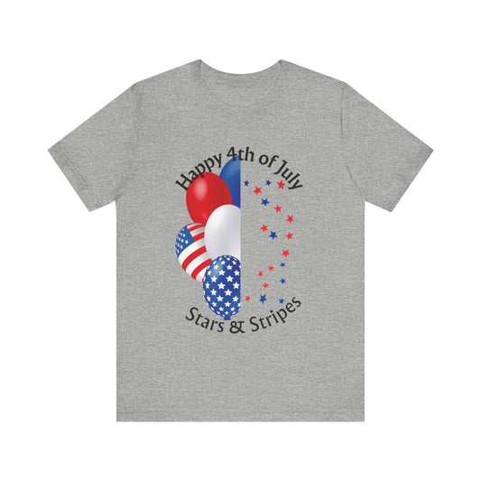 Happy 4th of July Stars Tee