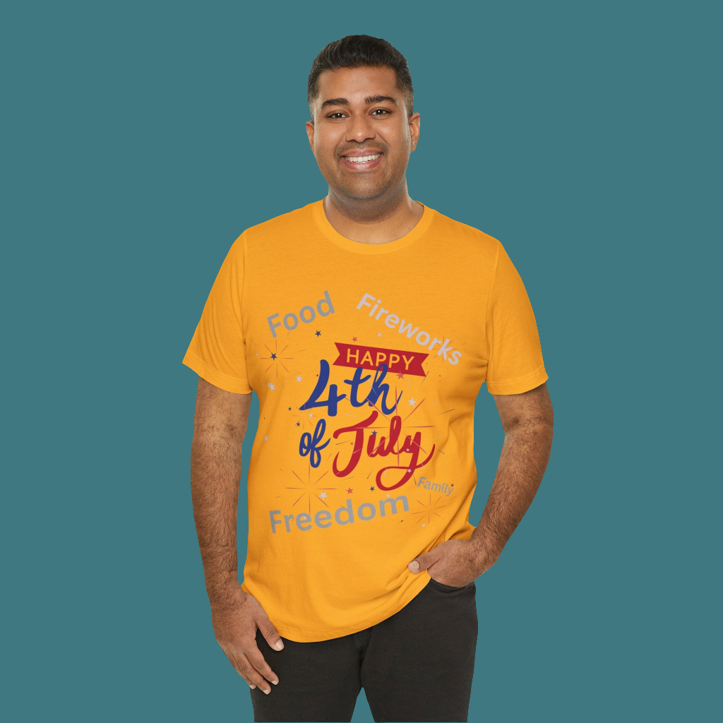 Happy 4th of July Fireworks Tee