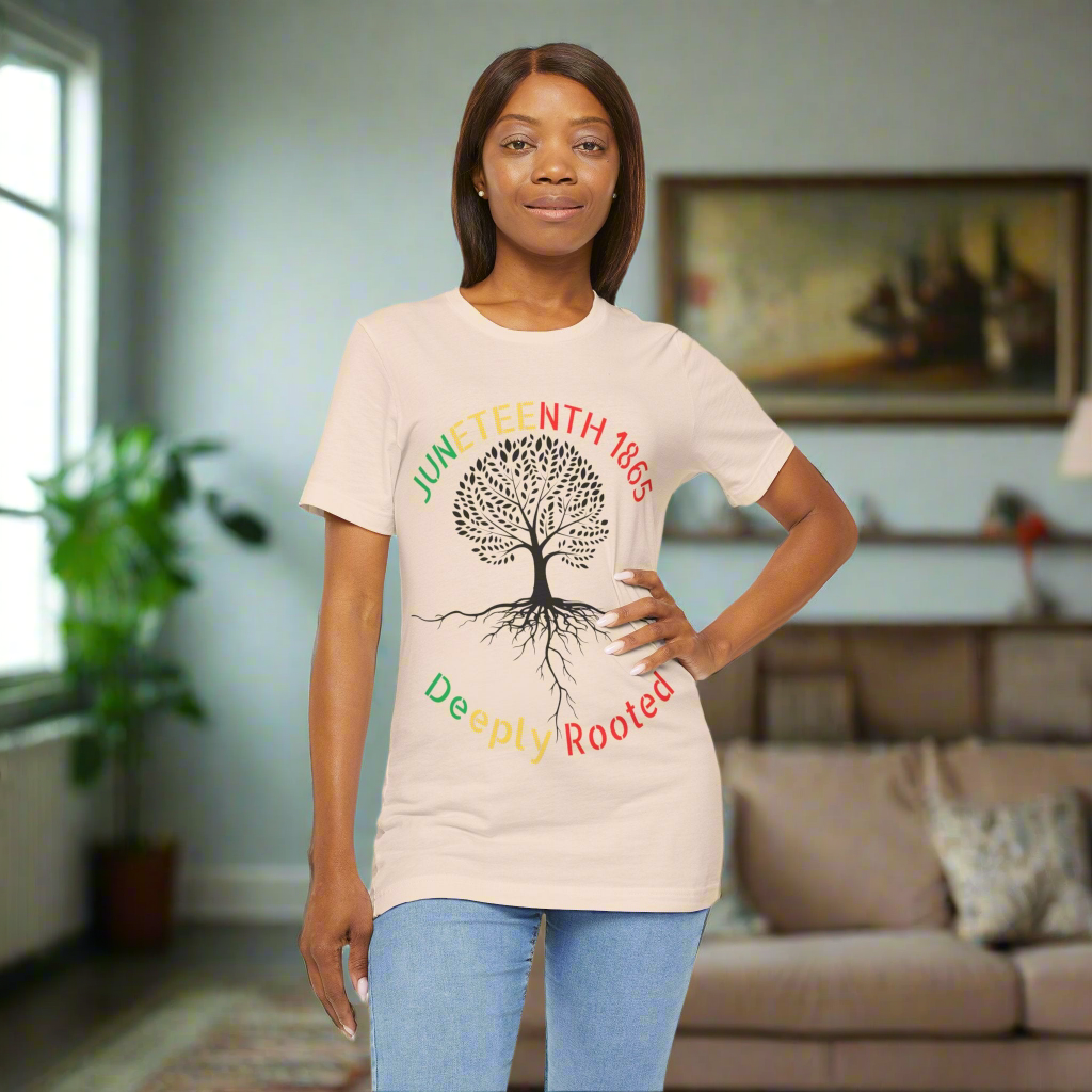 Juneteenth Deeply Rooted Tee