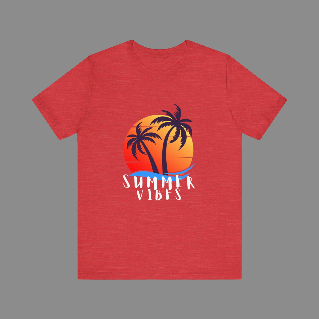 Summer Vibes Tropical Tee
