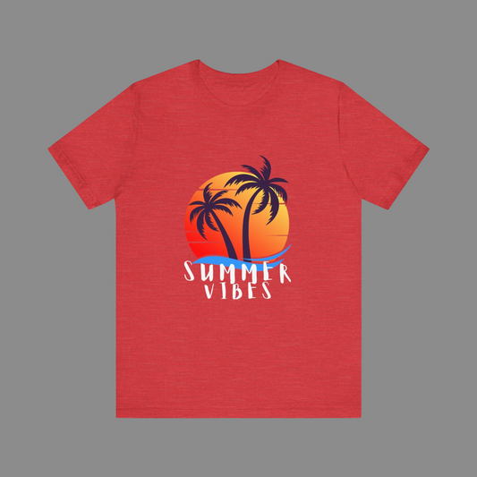 Summer Vibes Tropical Tee